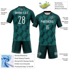 an image of a soccer uniform for the team