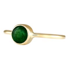 Stamped: 14K Yellow Gold Total Ring Weight: 1.6 Grams Ring Length: N/A Ring Width: N/A Gemstone Weight: Total Natural Emerald Weight is 0.85 Carat (6.50x6.50mm) Color: Green Face Measures: 6.70x6.70 mm Sku: [703216W] Natural Emerald Rings, Yellow Gold Ring, Natural Emerald, Emerald Ring, Yellow Gold Rings, Precious Metals, Gold Ring, Gold Rings, Vintage Jewelry