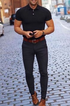 Outfits Caballero, Summer Business Casual Outfits, Mens Dress Outfits, Mens Smart Casual Outfits, Smart Casual Menswear