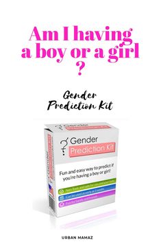 an ad for the gender protection kit, with text that reads am i having a boy or a girl?