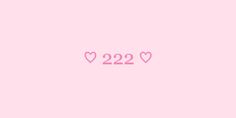 two hearts are shown in pink against a light pink background with the number 22 on it