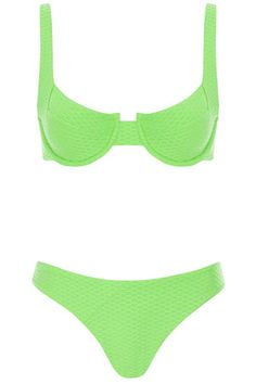 Laguna Bikini Green Set Green Textured Swimwear For Summer, Textured Green Swimwear For Summer, Textured Green Beachwear Swimwear, Green Swimwear With Padded Cups For Sunbathing, Green Padded Cups Swimwear For Sunbathing, Green Padded Swimwear For Sunbathing, Textured Green Swimwear For Vacation, Textured Green Swimwear For Poolside, Green Padded Swimwear