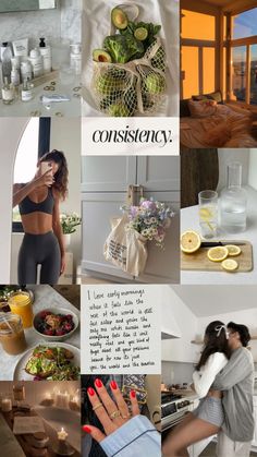 health, fitness, self-discipline, love, etc. Health And Fitness Mood Board, Workout Collage Wallpaper, Fitness Moodboard Aesthetic, Vision Board Fitness Motivation, Life Mood Board Inspiration, How To Become More Disciplined, Dream Self Aesthetic, Healthy Routines For Women, Health Challenge Ideas