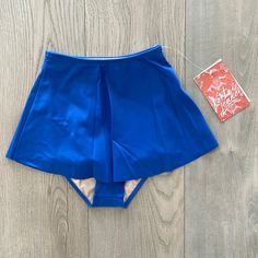 Kortni Jeane Blue Skirted Swimmer Bottoms. Size 6/7. New With Tags. Smoke And Pet Free Home. Kortni Jeane, Kids Swimming, Swim Bottoms, Color Blue, Swimming, Size 6, Pet, Tags, Blue