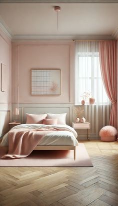 #ModernBedroom #UpholsteredBed #BoucleFurniture #BedroomStyle #HomeDecorInspo #LuxuryBedroom #InteriorDesignTrends #CozyLiving #TexturedFurniture #FallCozy #HomeDecor #BedroomIdeas #BedroomDecor #HomeBedroomRefresh #Pink #PinkBedroom Pink Bedroom, Bedroom Styles, Luxurious Bedrooms, Cozy Fall, Cozy Living, Interior Design Trends