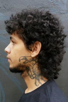 Long Curly Hair Men, Men's Curly Hairstyles, Latina Hair, Edgars Haircut, Hair Mullet, 2023 Hair, Curly Mullet