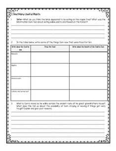 the worksheet for reading and writing about literature, including an image of a person's head