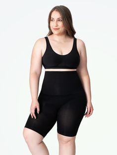 Empetua™ All Day Every Day High-Waisted Shaper Shorts High Waist Shapewear Shorts With Built-in Bra, Compressive Bottoms With Built-in Bra Mid-thigh Length, Compressive Shapewear Bottoms With Built-in Bra, Compression Shapewear With Built-in Bra And Short Leg, Supportive Shapewear Bottoms With Built-in Bra, Supportive Shapewear With Built-in Bra, Short Length, Stretch Shapewear With Built-in Bra And Short Leg, Shapewear Bottoms With Built-in Bra, Shapewear With Built-in Bra In Short Shape