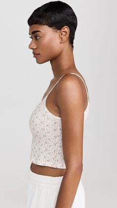 COUCOU The Picot Tank | Shopbop Rose Brand, English Rose, English Roses, Medical Problems, Healthcare Professionals, Scoop Neck, New Arrivals, Portugal, Top Brands