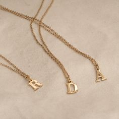 Capital Initial Letter Necklace - Initial Pendant Necklace Rose Gold Initial Necklace, Letter Necklace Initials, Initial Letter Necklace, Initial Necklaces, Gold Letter Necklace, Necklace Initial, Letter Pendant Necklace, Initial Pendant Necklace, Baby Head