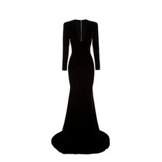 Black LAROS V Neck Maxi Evening Dress Gown | i The Label – I The Label Cocktail Gown With Fitted Bodice And Long Sleeves, Cocktail Dress With Sweep Train And Long Sleeves, Cocktail Long Sleeve Dress With Sweep Train, Chic Long Sleeve Evening Gown, Chic Long Sleeve Gown For Evening, Elegant Long Sleeve Dress With Sweep Train, Formal Long Sleeve Midi Dress For Gala, Long Sleeve Evening Gala Dress, Long Sleeve Midi Dress For Formal Gala