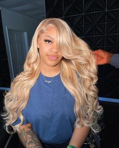 PRODUCT FEATURES Item: New Arrival Barbie Blonde Wig With Brown Highlights #P10/613 13x4 Lace Front Wigs Straight & Body Wave Glueless Wig Hair Material: Human Hair Wigs, Glueless Body Wave Lace Front Wig, Can Be Dyed And Bleached Easily Hair Density: 180% Hairline: Pre-plucked Natural Hairline Hair Color: P10/613 Hair Length: 12-32inch Is Available, Very Soft, Healthy and thick Cap Size: Average Size, Lace Front Wig Pack: 1 Piece/Pack Return Policy: 30 Days Free Return Policy(The hair not used and the lace no cut) Wig With Brown Highlights, Ash Blonde Wig, Lace Front Wigs Straight, Wig Installs, Barbie Blonde, Wigs Straight, Weave Styles, Blonde Lace Front Wigs, Glueless Wig