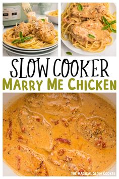 this slow cooker mary me chicken recipe is delicious and easy to make