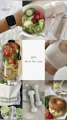 Daglig Motivation, Motivasi Diet, Fitness Vision Board, Trening Fitness, Makanan Diet, Healthy Food Motivation, Vision Board Inspiration, Healthy Lifestyle Motivation, Healthy Girl