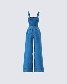 Nothing beats a classic pair of overalls for a versatile and timeless look 💙 With a fit that hugs you in all the right places, these denim overalls are your ticket to looking good anywhere you go 😌 Denim Bib Front Overalls, Chic Denim Overall Shortalls, Full-length Summer Denim Jumpsuit, Chic Medium Wash Cotton Overalls, Full-length Denim Jumpsuit For Summer, Dark Wash Full-length Denim Jumpsuit, Chic Dark Wash Denim Overall Jumpsuit, Chic Dark Wash Denim Jumpsuit, Chic Overall Jeans With Pockets