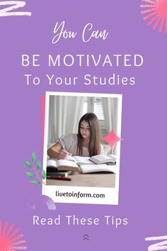 If you need some study motivation check out these tips! Use these tips when you are studying for an exam in college or school. School Hacks for any student! Study Tips | Studying | School Hacks | College | Student life | Study Motivation | University Tips | College Success | Student Hacks | School Motivation #college #studytips #schoolhacksproductivity Education Tips