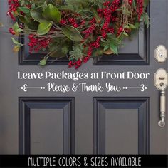 Leave Packages At Front Door Decal, Deliveries Use Front Door Sticker, Door Decal, Wall Decal, Front Door Decal, Sign, Porch Sign, Gate Front Door Decal, Door Decals, Porch Sign, Back Door, Back Doors, Window Film, Porch Signs, Side Door, Permanent Vinyl