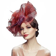 Kentucky Derby Flower Headdress by DIVA HATS. Women head accessories for weddings, routs, parties, derby. Ready-to-wear hats that respond to all the latest trends in fashion. A VINTAGE TOUCH OF CHARM AND ELEGANCE. Kentucky Derby Hats glorifies your personality and enhances the positivity of your etiquette on all occasions. Flower Headdress, Hat Flower, Latest Trends In Fashion, Fashion Designers Famous, Derby Fascinator, Try On Hairstyles, Flower Fascinator, Hats Women, Pinterest Hair