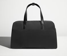 The Weekender | Away: Built for Modern Travel Organizing Systems, Laptop Pocket, Carry On Luggage, Everyday Bag, Black Nylons, Business Travel, Luggage Bags, Leather Trims, Travel Bags