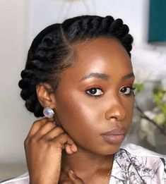 Bohemian Braid, Flat Twist Hairstyles, Twist Updo, Flat Twist Updo, Twisted Hair, Protective Hairstyles For Natural Hair, Twisted Updo, Protective Hairstyle