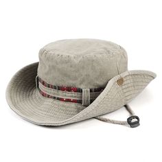 Displaying a colorful striped pattern that further accentuates its look, this unisex cowboy hat is the perfect pick for a variety of outdoor activities such as hunting, fishing, hiking, or when camping. Made from superior quality cotton that ensures better durability, this boonie hat offers optimal protection from the sun, keeping you cool and comfortable for a longer time. Ideal for casual wear, grab this multi-purpose cap today!Specifications Top Type: Flat Style: Casual Pattern Type: striped Casual Hat Bands For Summer Outdoor Activities, Western Sun Hat For Summer Outdoor Activities, Western Style Sun Hat For Summer Outdoor Activities, Casual Bucket Hat For Rodeo, Multicolor Brimmed Bucket Hat For Outdoor, Multicolor Wide Brim Bucket Hat For Outdoor, Multicolor Curved Brim Hat For Outdoor Activities, Adjustable Western Hat For Outdoor Activities, Adjustable Bucket Hat With Short Brim For Camping