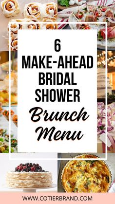 Stay on-trend with these 5 must-try bridal shower brunch food ideas for 2024. Elevate your menu with innovative and Instagram-worthy dishes. Bridal Shower Brunch Food Ideas, Bridal Shower Breakfast, Brunch Food Ideas, Delicious Food Ideas, Bridal Brunch Food, Wedding Shower Food