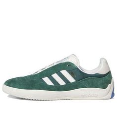 adidas Puig 'Collegiate Green' GY6933 (SNKR/Cozy/Skate/Light/Low Top/Non-Slip) Custom Low-top Adidas Sneakers For Skateboarding, Adidas Custom Skateboarding Sneakers With Round Toe, Green Vulcanized Sole Skate Shoes, Adidas Urban Skate Shoes With Three Stripes, Urban Adidas Skate Shoes With Three Stripes, Adidas Casual Custom Sneakers For Skateboarding, Custom Adidas Sneakers For Skateboarding, Casual Adidas Custom Sneakers For Skateboarding, Casual Adidas Skateboarding Sneakers