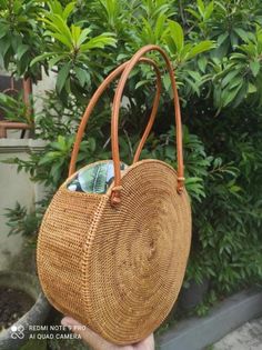 Round Rattan Bali Beach Bag – Boho Living Room Metallic Cowhide Rug, Rattan Bags, Rattan Handbags, Bali Beach, White Cowhide Rug, Patchwork Cowhide Rug, Body Dimensions, Crafted Bag, Bali Beaches