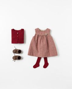 Outfit For Christmas, Baby Girl Outfit, Zara Baby, Baby Christmas, Holiday Outfit, Zara Kids, Toddler Fashion