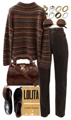 Mode Country, Academia Outfits, York Aesthetic, Mode Boho, Brown Pants, Mode Vintage, Retro Outfits