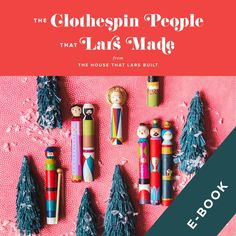 the clothespin people that laps made book cover