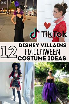 halloween costume ideas for disney villaines and their costumes are easy to diy or do