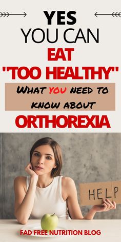 What happens when healthy eating becomes obsessive? Learn more about the 7 most common symptoms and signs of orthorexia, right here. #eatingdisorders #dietitian Neck Exercises, Nutritional Deficiencies, Low Carb Diet Recipes, Psychology Today, Cognitive Behavioral Therapy, Cholesterol Levels