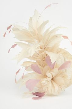 Style: FascinatorFabric: Fancy Fabric Fancy Fabric, Quick Delivery, Pale Pink, Fascinator, Buy Online, Shop Now, Hats, Floral, Fabric