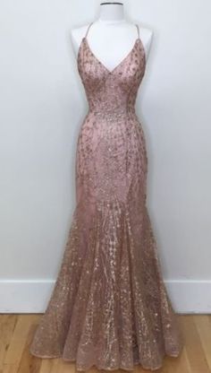 Excessive Prom Dresses, Fit And Flare Dress Prom, Mermaid Ball Dress, Light Prom Dresses Pastel, Low V Neck Prom Dress, Mesh Overlay Prom Dress, Pink Beaded Prom Dress, Pink Mermaid Dress Prom, Prom Dresses With Blonde Hair