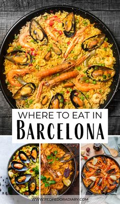 where to eat in barcelona with text overlay that reads where to eat in barcelona