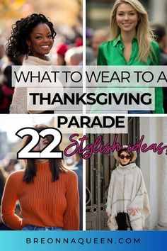 Embrace the festive spirit with 22 specially curated looks for Thanksgiving parade outings. This article offers a mix of traditional and modern outfit ideas that capture the essence of the holiday. Discover how to incorporate autumnal colors and themes into your parade attire. #FestiveLooks #ThanksgivingOutings