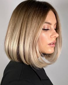 Long Bob Cut, Bob Lung, Bob Wedding Hairstyles, Best Short Haircuts, Haircuts Straight Hair, Short Bob Haircuts, Short Blonde