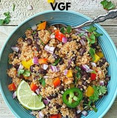 quinoa burrito bowl instant pot recipe vgf