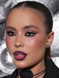 Bold Glam Makeup, Makeup Hooded Eyes, Holiday Glam Makeup, Asian Makeup Tutorials, Monochrome Makeup, 20 Makeup, Face Charts, Make Up Tutorials, Simple Makeup Tips