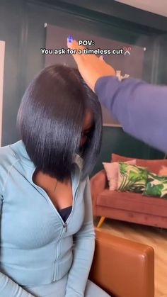 VoiceOfHair ®️ | When your bob is bobbing✂️🔥 This cut by @janaemonette_ is everything 🙌🏾 The shine, the movement is just😮‍💨 Such a classic look that will... | Instagram Heat Styling, Big Chop, Heat Styling Products, Save The Day, You Rock, The Movement, Women Hairstyles, Hair Care Tips, Black Women Hairstyles