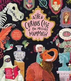 the curious case of the missing mammoth book cover with an illustration of a bear and other animals