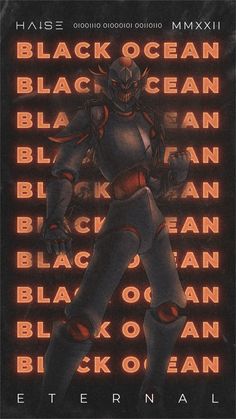 BLACK OCEAN POSTER Black Ocean, Naruto Cosplay, Jojo Anime, Smash Bros