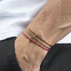 Elevate your style with our Men's Gemstone and Miyuki Beads Minimalist Bracelet. Crafted with premium Miyuki and gemstone beads, this bracelet is minimalist yet eye-catching. Beaded Bracelet Men’s, Men Beaded Bracelet Ideas, Orange Peel Jewelry, Mens Bracelet Designs, Men Bracelets, Filigree Bracelet, Miyuki Bracelet, Diy Jewelry Unique, Filigree Jewelry