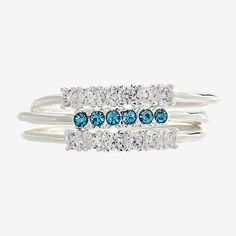 This ring is adjustable, fitting most sizes. It should fit sizes 5-10Ring Style: Stackable Rings, Bands# Pieces In Set: 3Features: Adjustable, PersonalizedStone Cut: RoundMetal Color: Silver ToneBand Width: 6.5mmCare: Wipe CleanStone Type: 6 Crystal, 12 Cubic ZirconiaBirthstone: March BirthstoneMetal: Pure Silver Over BrassRing Size: 7Country of Origin: Imported Adjustable Stackable Silver Rings With Cubic Zirconia, Adjustable Silver Stackable Rings With Cubic Zirconia, Adjustable Silver Cubic Zirconia Stackable Rings, Adjustable Stackable Midi Rings With Cubic Zirconia, Adjustable Stackable Midi Rings In Cubic Zirconia, Rings Bands, Brass Ring, Stackable Rings, Pure Silver