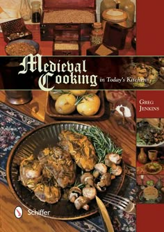 an image of a cookbook with food on it