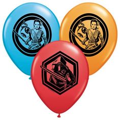 Qualatex 11 inch STAR WARS: THE FORCE AWAKENS Latex Balloons 28122-Q Star Wars Balloons, Darth Vader Party, Bouquet Party, Qualatex Balloons, 30th Birthday Decorations, 5 Balloons, Star Wars The Force Awakens, Balloon Pump, The Force Awakens