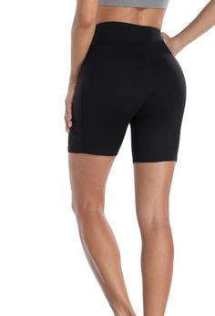 These are made to impress! Fabulous, stylish & appropiate. The best luxury feel pocket shorts for any exercise, yoga or workout. You will love these high waisted shorts with tummy control featuring 4 way stretch maximum comfort fabric that wicks away moisture & is not see through. They are mid length & have an exceptional stay in place waistband with a pocket to hold your electronics so you can stay motivated. 73% Polyester 27% Spandex Runs a bit small 0-4 Small 5-9 Medium 10-12 Large 14-16 X La Pilates Activewear With Built-in Shorts, Functional Yoga Pants With Built-in Shorts For Workout, High Stretch Activewear Shorts With Pockets, High Stretch Short Activewear With Pockets, High Stretch Shorts With Pockets, High Waist Compressive Shorts With Built-in Shorts, Short Length High Stretch Activewear With Pockets, Stretch Activewear With Pockets And Short Inseam, High Waist Bottoms With Built-in Shorts For Running