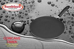 the cover of sunblaze magazine features an image of a frying pan and water droplets