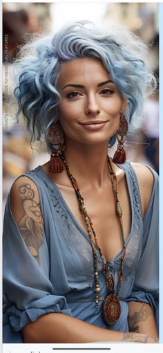 Silver Haired Beauties, Pool Hairstyle Ideas, Grey Hair Inspiration, Trendy Short Hair, Tie Sleeve, Dresses Summer, Trendy Short Hair Styles, Love Hair, Great Hair